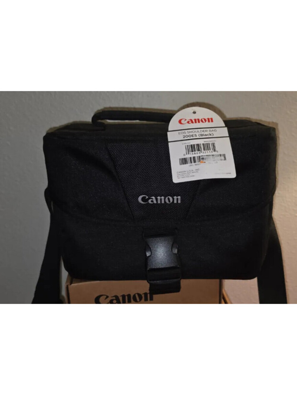 CANON EOS SHOULDER BAG 200ES BLACK CAMERA CARRYING CASE WITH STRAP